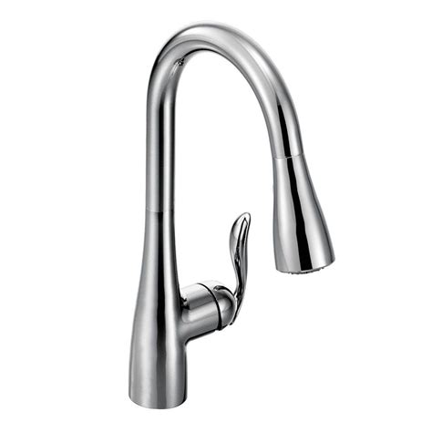 MOENKaden Single-Handle Pull-Down Sprayer <b>Kitchen</b> <b>Faucet</b> with Reflex and Power Clean in Spot Resist Stainless. . Moen arbor kitchen faucet